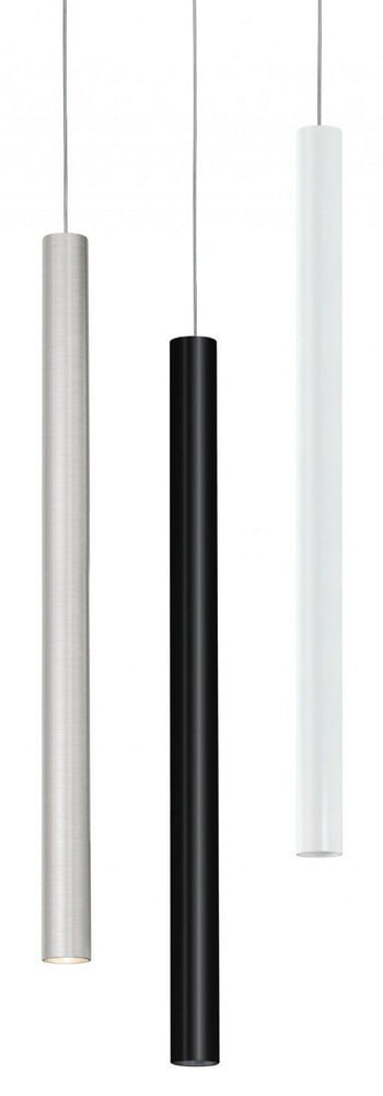 Mode 20" Slim LED Monopoint Mini Pendant in White Finish