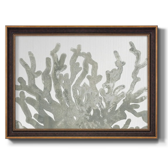 Stone Macro Coral III Premium Framed Canvas- Ready to Hang