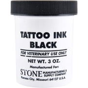 Stone Manufacturing 6500 Tattoo Ink Paste(6) Black 3OZ