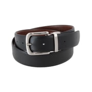 Stone Mountain 35mm Reversible Smooth Bonded Leather Dress Belt Men