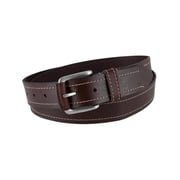 Stone Mountain Contrast Stitch Leather Belt Men Big & Tall