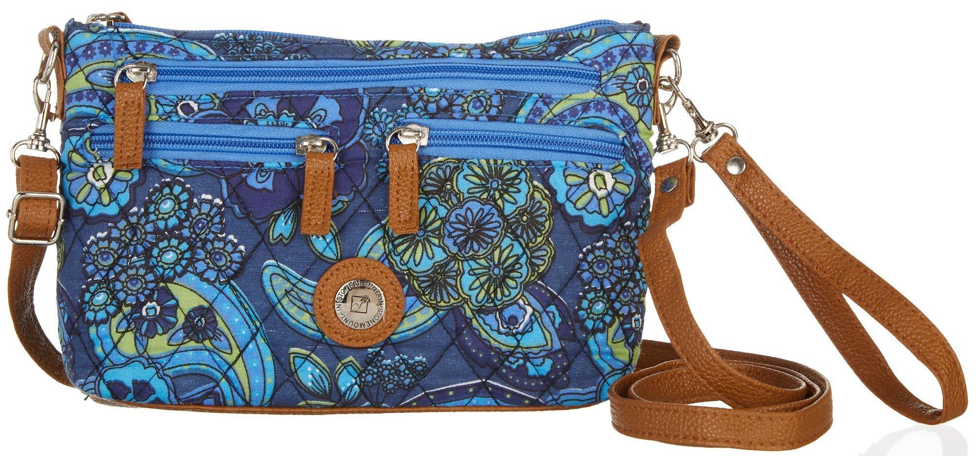 Stone Mountain Quilted East West Three Bagger Handbag 33''W X 66''L ...