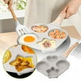 thumbnail image 1 of Stone Non Stick Frying Pan for Eggs and Hamburgers Universal Induction Compatible Mini Omelette Cookware with Thickened Deep Base, 1 of 4