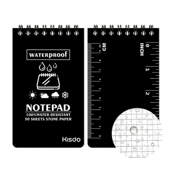 Stone Paper Waterproof Notebooks Notepad Pocket Notebook All-Weather Memos Blank Paper Notepad Notebooks