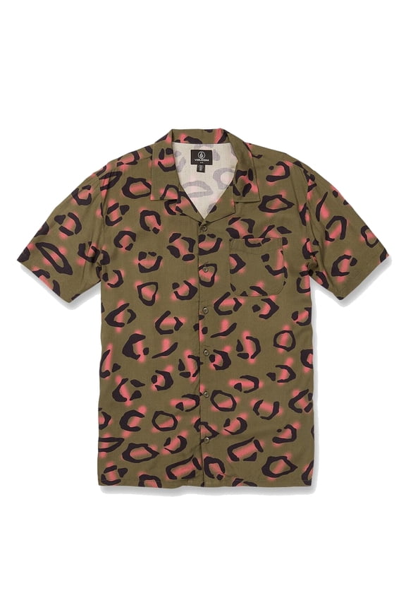 Stone Party Animals Short Sleeve Shirt [Military]