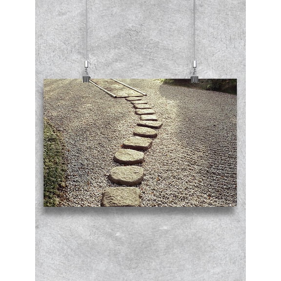 Stone Pathway Poster -Image by Shutterstock