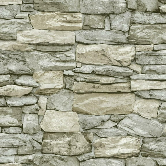 Stone Peel and Stick Wallpaper