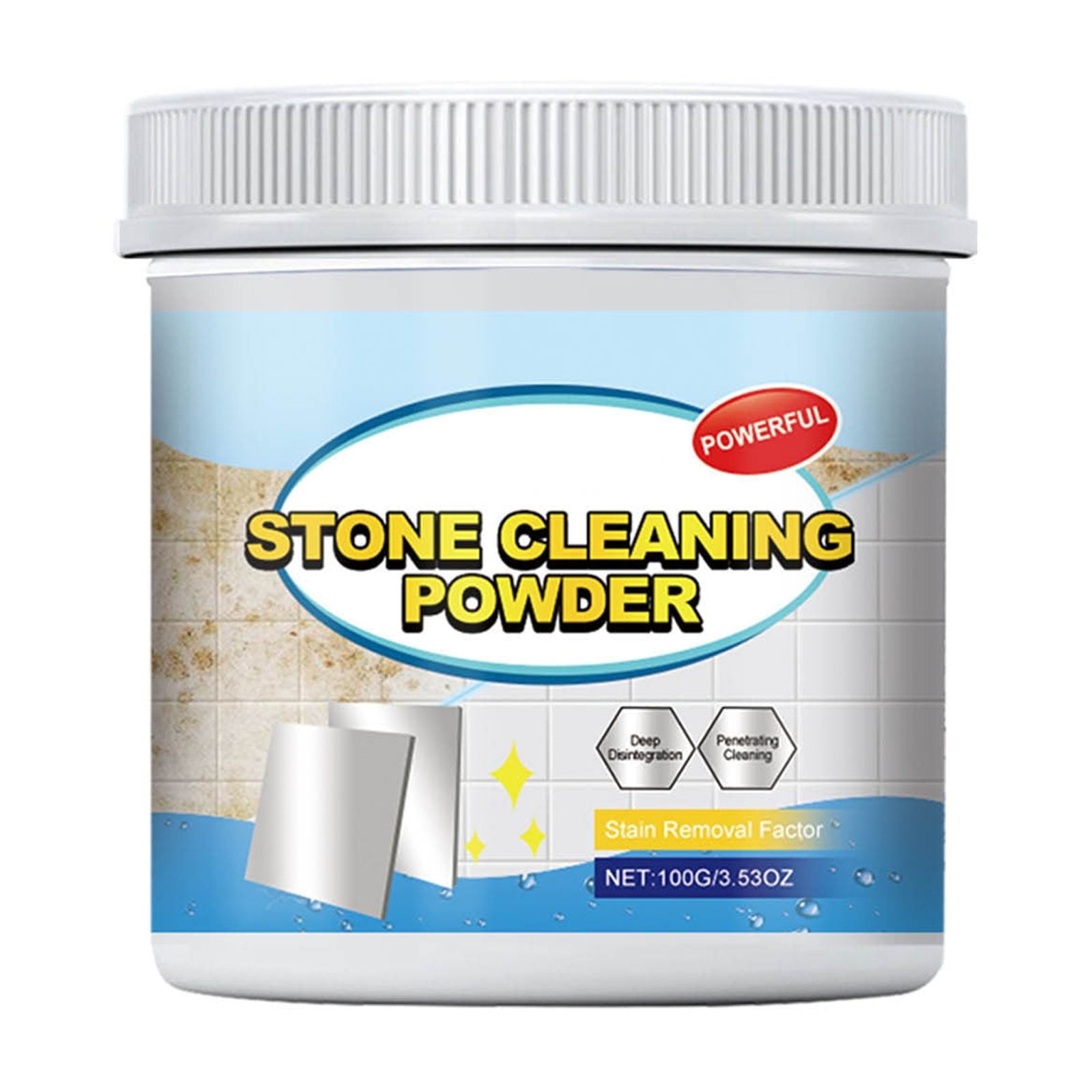 Stone Platform Cleaning Powder Stone Stain Washer Dog Hair Catcher
