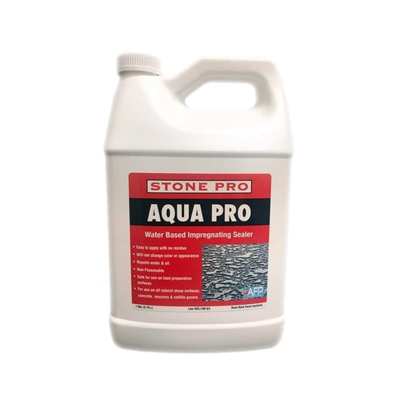 Stone Pro Aqua Pro Water Based Sealer For Sealing Granite, Travertine, Limestone, Tile & Grout, Concrete & Masonry Surfaces (1 Gallon – 128 Fl Oz)