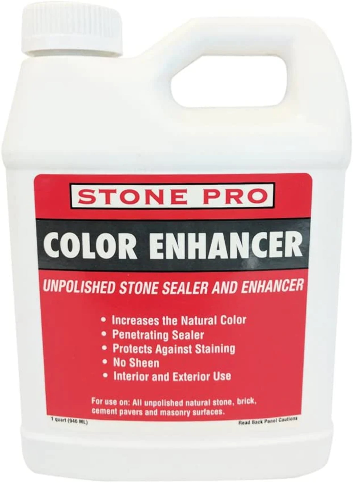 Stone Pro Quart Wet-Look Penetrating Sealer for Concrete and Masonry