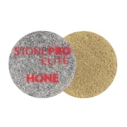 Stone Pro Elite Diamond Impregnated Pads DIP for polishing and maintaining Marble, Travertine, Limestone and Concrete Surfaces 7 inch HONE