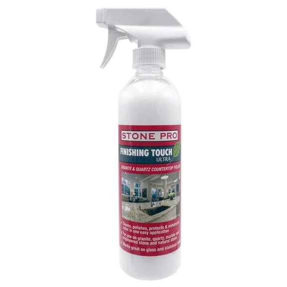 Stone Pro Finishing Touch Ultra - Granite Quartz Countertop Revitalizer - 16 oz. Spray