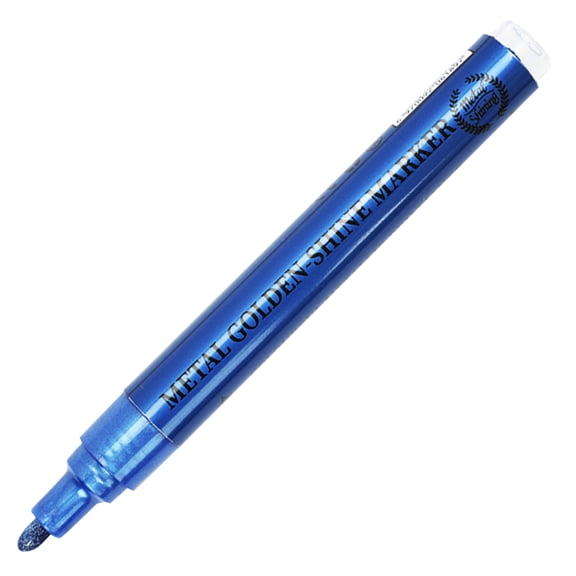 Stone Repair Pen,Paint Markers Pen For Restoring Inscriptions,Oil Based Paint Pens,Medium Tip,Quick Drying,Waterproof Marker Pen for Metal,Rock,Wood,Fabric,Plastic,Canvas,Mugs,Stone,Glass,5ml(Navy)