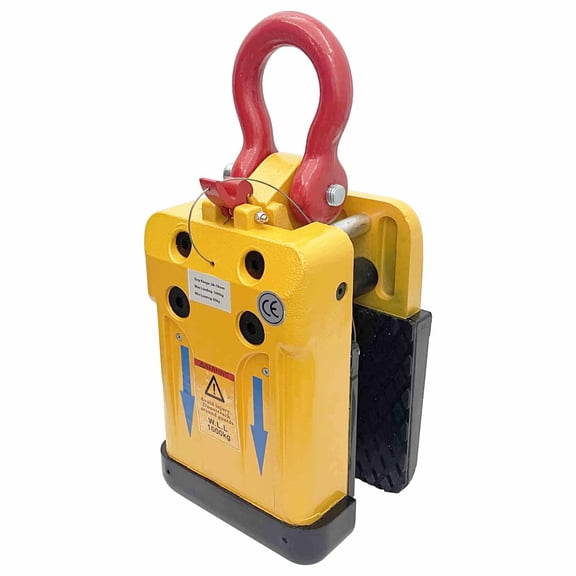 Stone Slab Lifting Clamp 2200LBS 1.1"-2.7" for Granite Marble Quartz Elevating Lifter