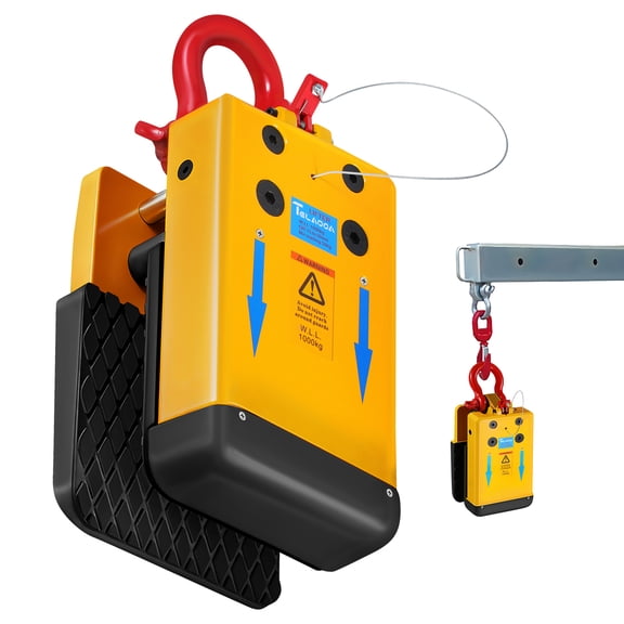 Stone Slab Lifting Clamp, 2200LBS Heavy Duty Granite/Marble Lifter, Steel Clamp for Construction/Decoration