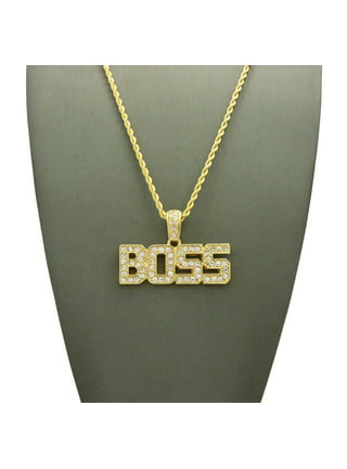 Gold Metal Chain 3D Dollar Money Bag Charm $ Pendant Long Necklace Hip –  alwaystyle4you
