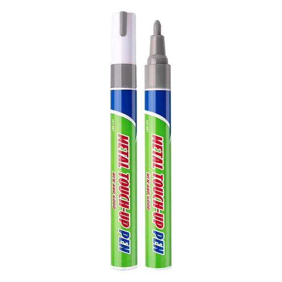 Stone Tablet Restoration Pen - Waterproof And Heat Resistant Metal Marker For Professional Letter Refinishing And Monument Care,Inscription Repair Pen Gray 14.2*1.5cm