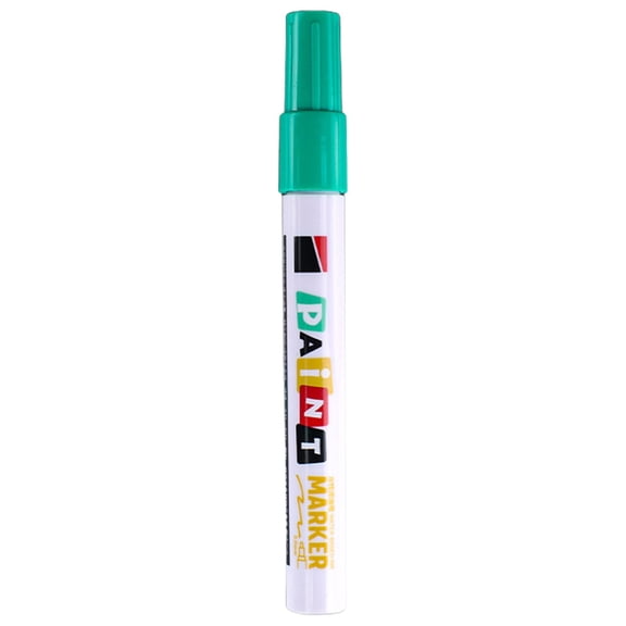 Stone Tablet Touch up Paint Pen Waterproof Heat Resistant Metal Marker for Monument Lettering Restoration Outdoor Engraving Refinishing Kit with Industrial Grade Fade Proof Ink, 1 Pen