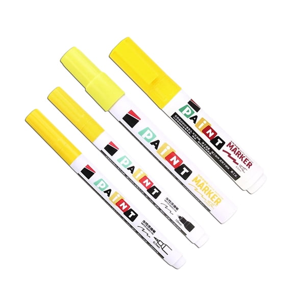 Stone Tablet Up Pen 6 Colors Large Capacity Metal Marker For Restoration Water Proof & Heat Repair & Letter Refinishing Kit（（1pc Estimated ： 5ml）