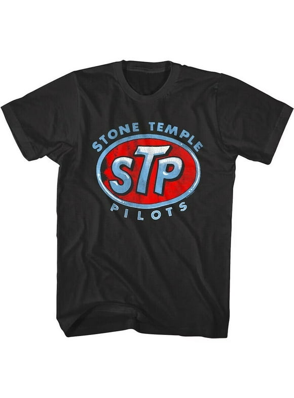 Stone Temple Pilots Men's T Shirt STP Logo Design Graphic T-Shirt