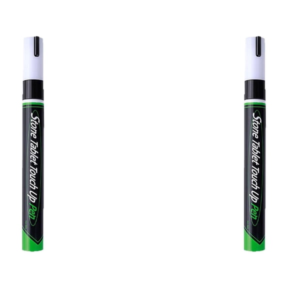 Stone Touch Up Paint Pen, Permanent Headstone Marker, Waterproof UV Resistant Tombstone Paint Pen for Monuments & Memorials