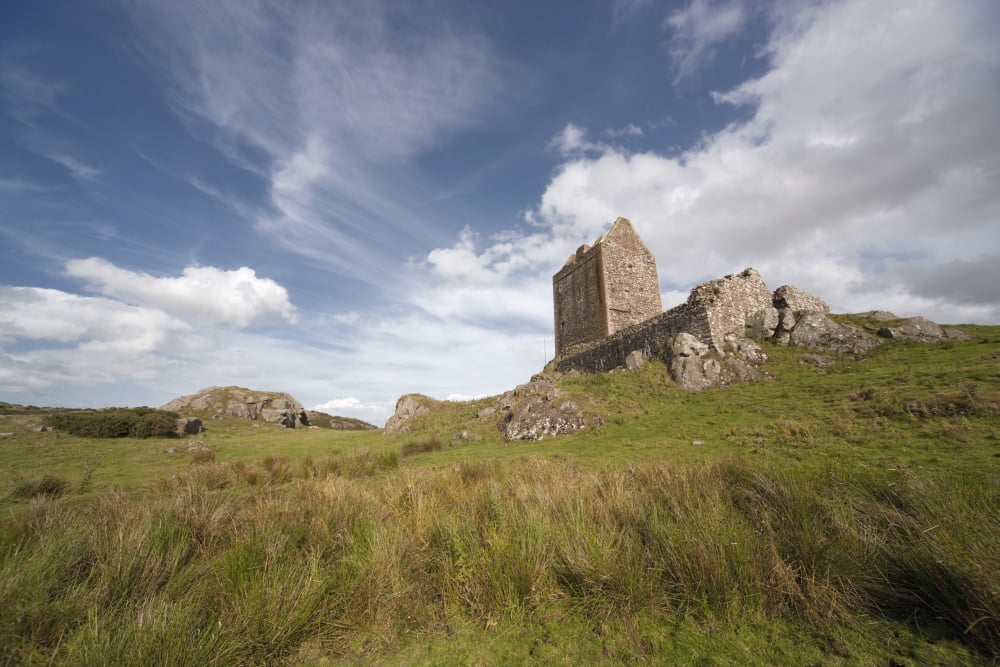Stone Tower Canvas Art - John Short Design Pics (38 x 24)