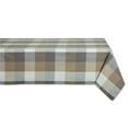 thumbnail image 1 of Stone Tri Color Check Tablecloth 52x52", 1 of 3