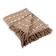 thumbnail image 1 of Stone Woven Loop Throw, 1 of 3