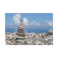 thumbnail image 1 of Stone Zed Stack Over Balance Nature Wilderness Photography Canvas Wall Art for Home Decor Ready-to-Hang, 1 of 18