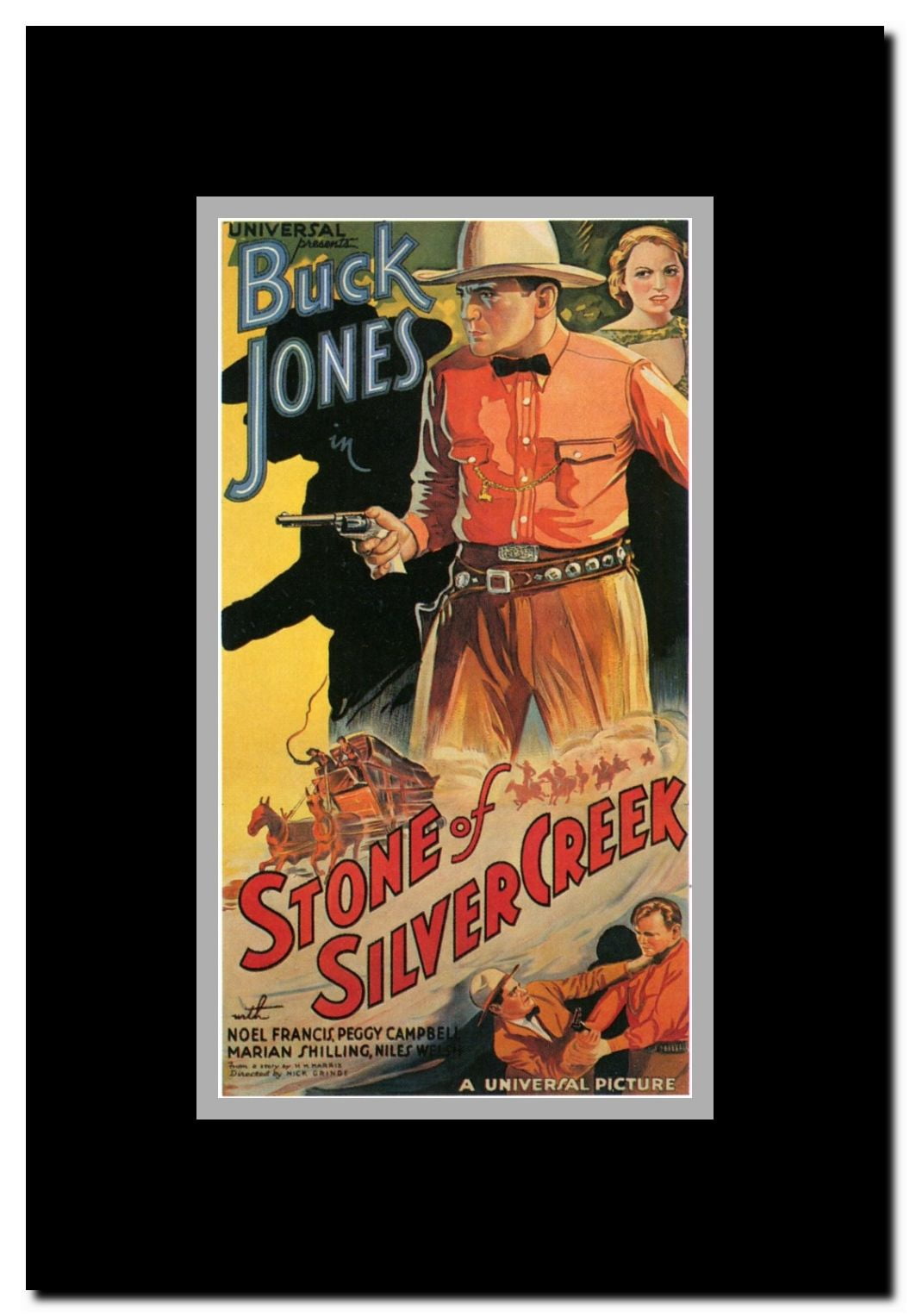 Stone of Silver Creek Framed Movie Poster