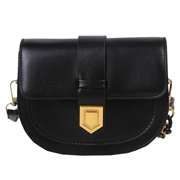 Stone pattern women's bag saddle bag leisure artificial leather one-shoulder diagonal bag