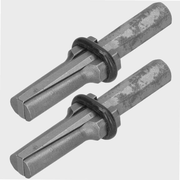 Stone splitting hand tool kit, 2 pieces stone splitter plus rotary hammer drill bit, 14mm high speed steel stone splitting tool for granite rock concrete marble splitting