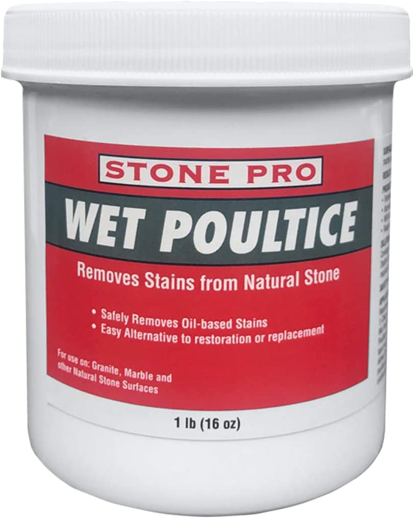 StonePro Wet Poultice Oil Stain Remover (1 Lb.) (for Pulling Oil