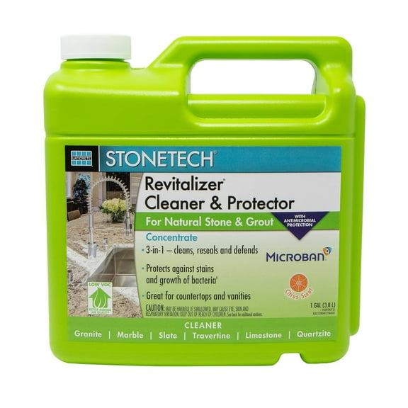 StoneTech Revitalizer Cleaner & Protector, 1 Gallon (3.785L) Bottle, Citrus Scent