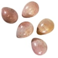 thumbnail image 1 of Stoneage Arts: Decorative Stone Eggs for Home Decor, Handcrafted In Kenya (5 Pack, Natural, Artistic Patterns), 1 of 4
