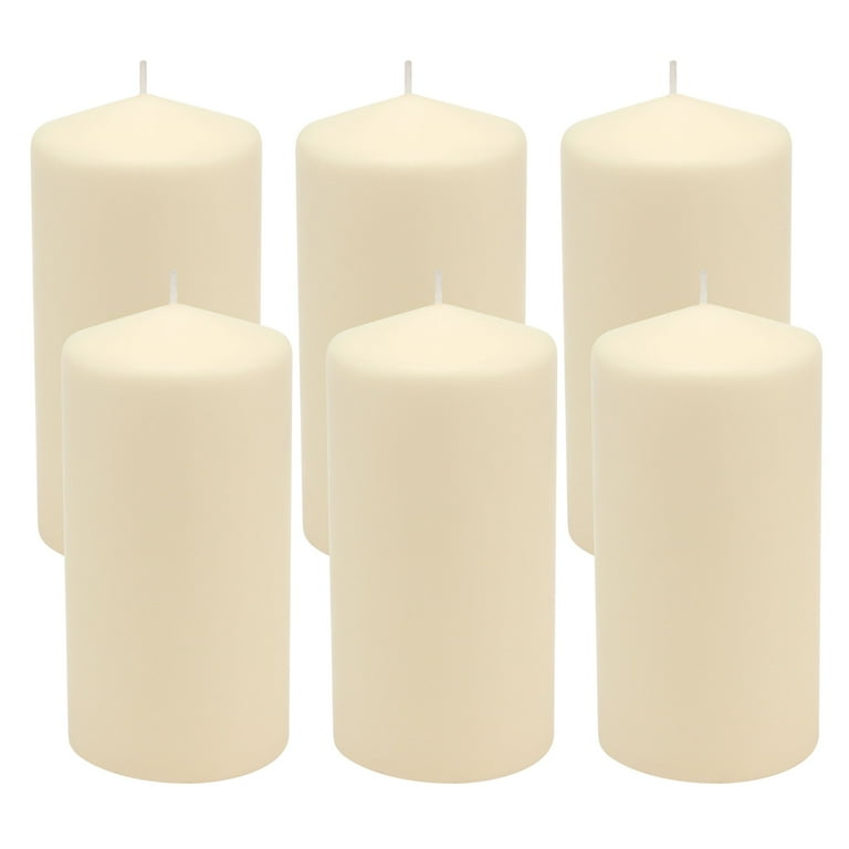 Pillar candles on sale