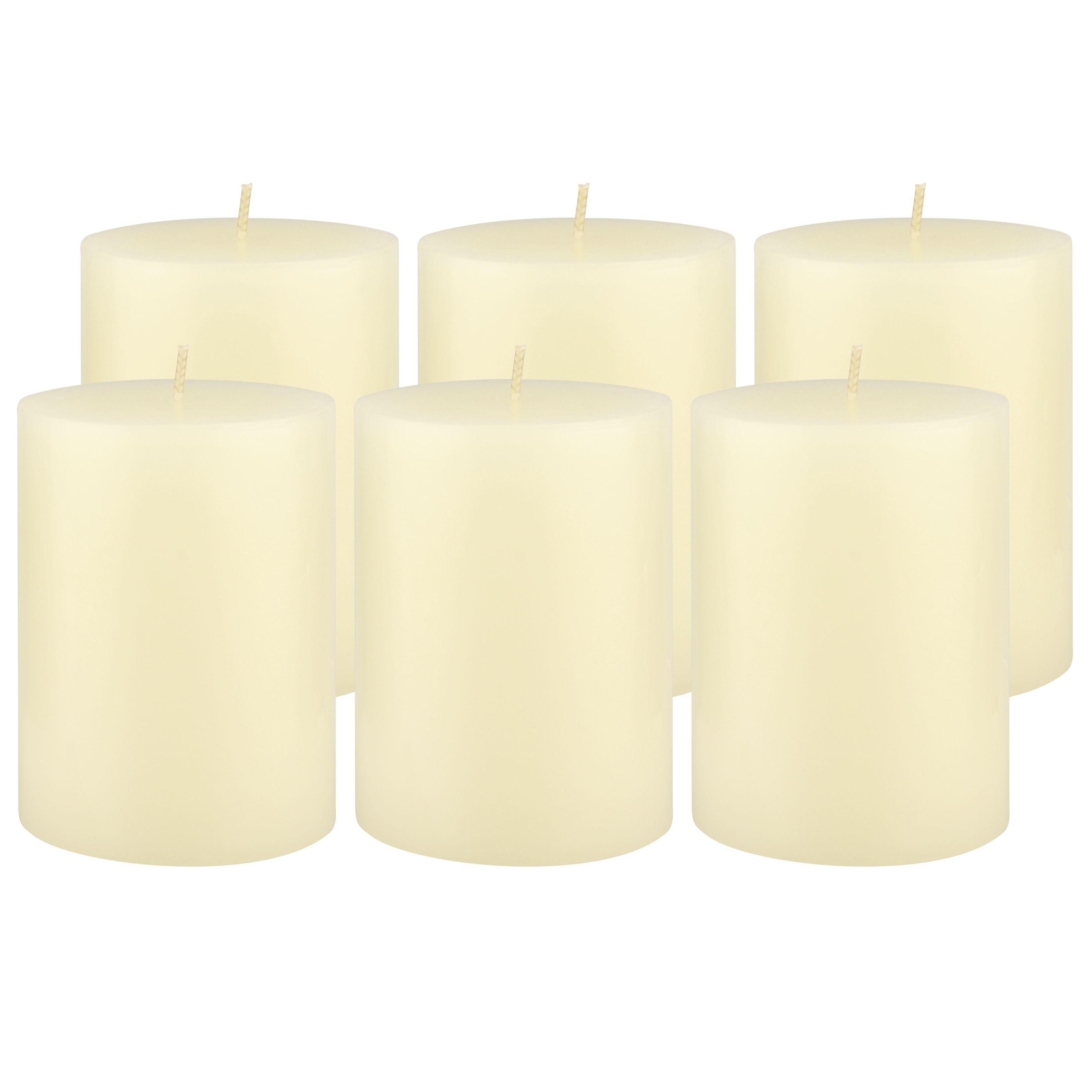 Mainstays Unscented Votive Candles, Ivory, 4Pack