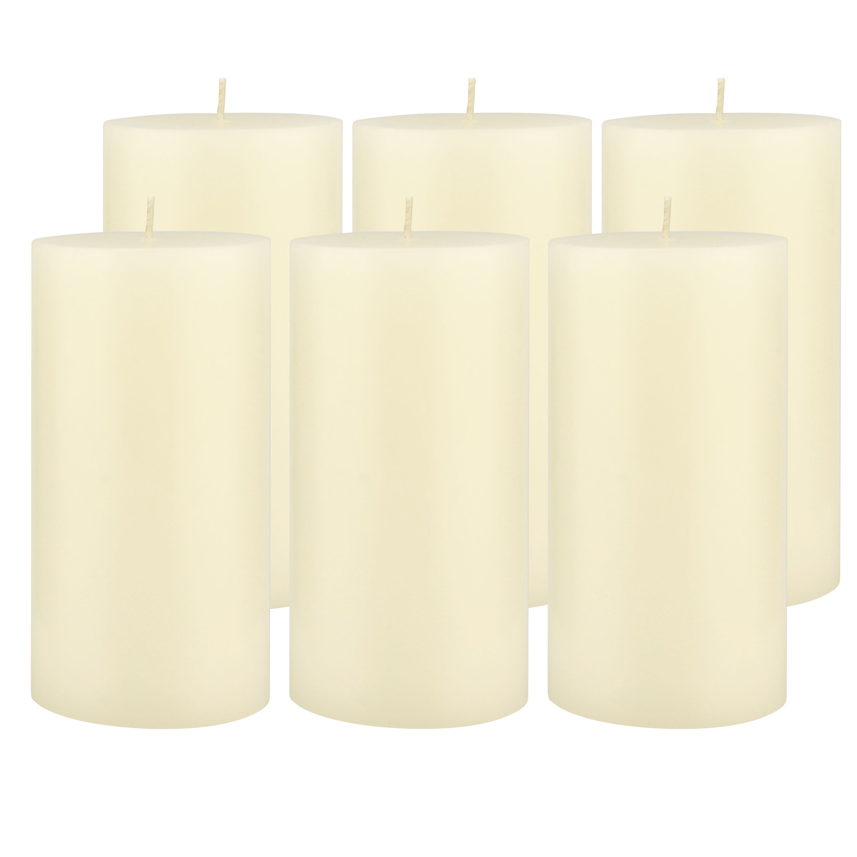 White Floating Candles 3 Inch Unscented 12 Pack for Wedding, Dinner