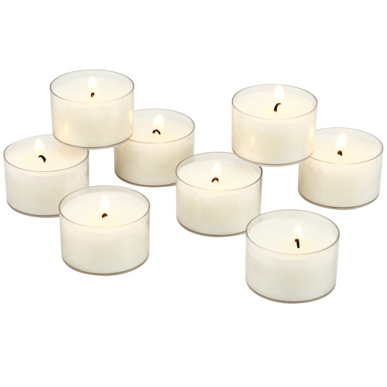 Clear Wax Candles 