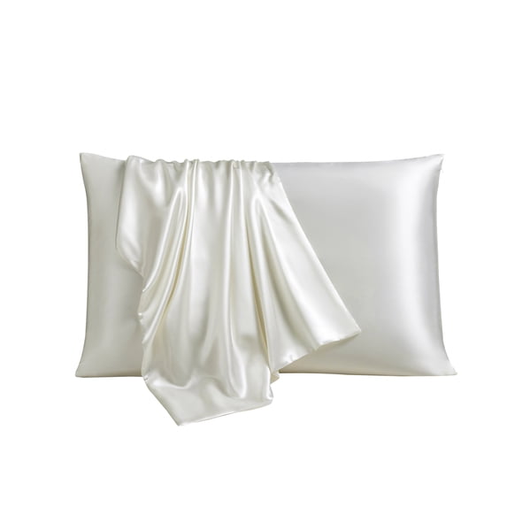 Stonecrest Silk Pillowcase (White, STD)