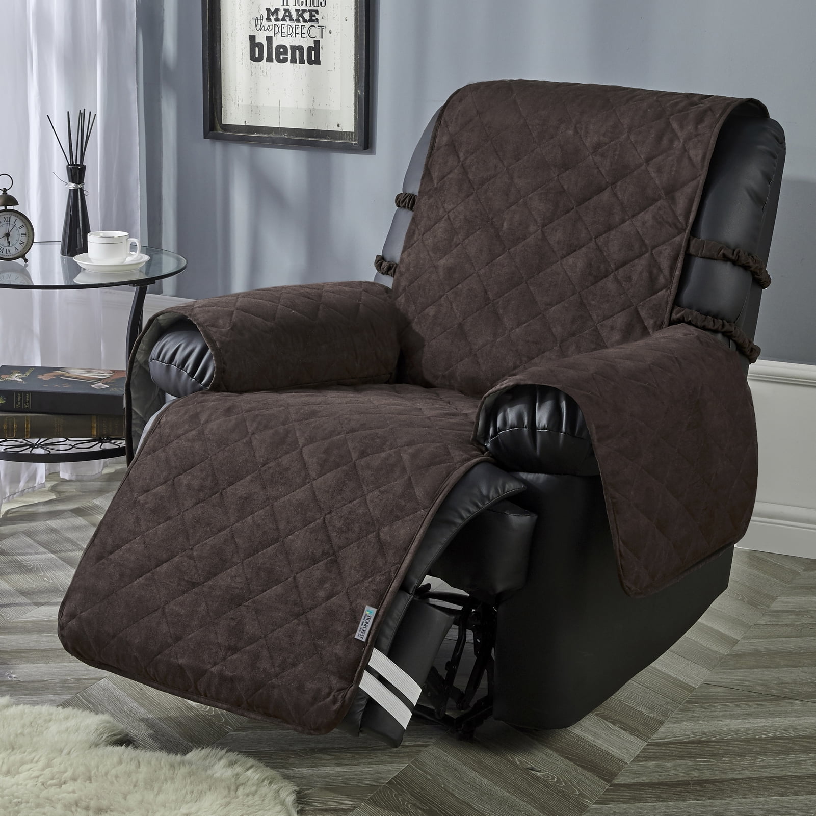 Leather 2025 recliner covers