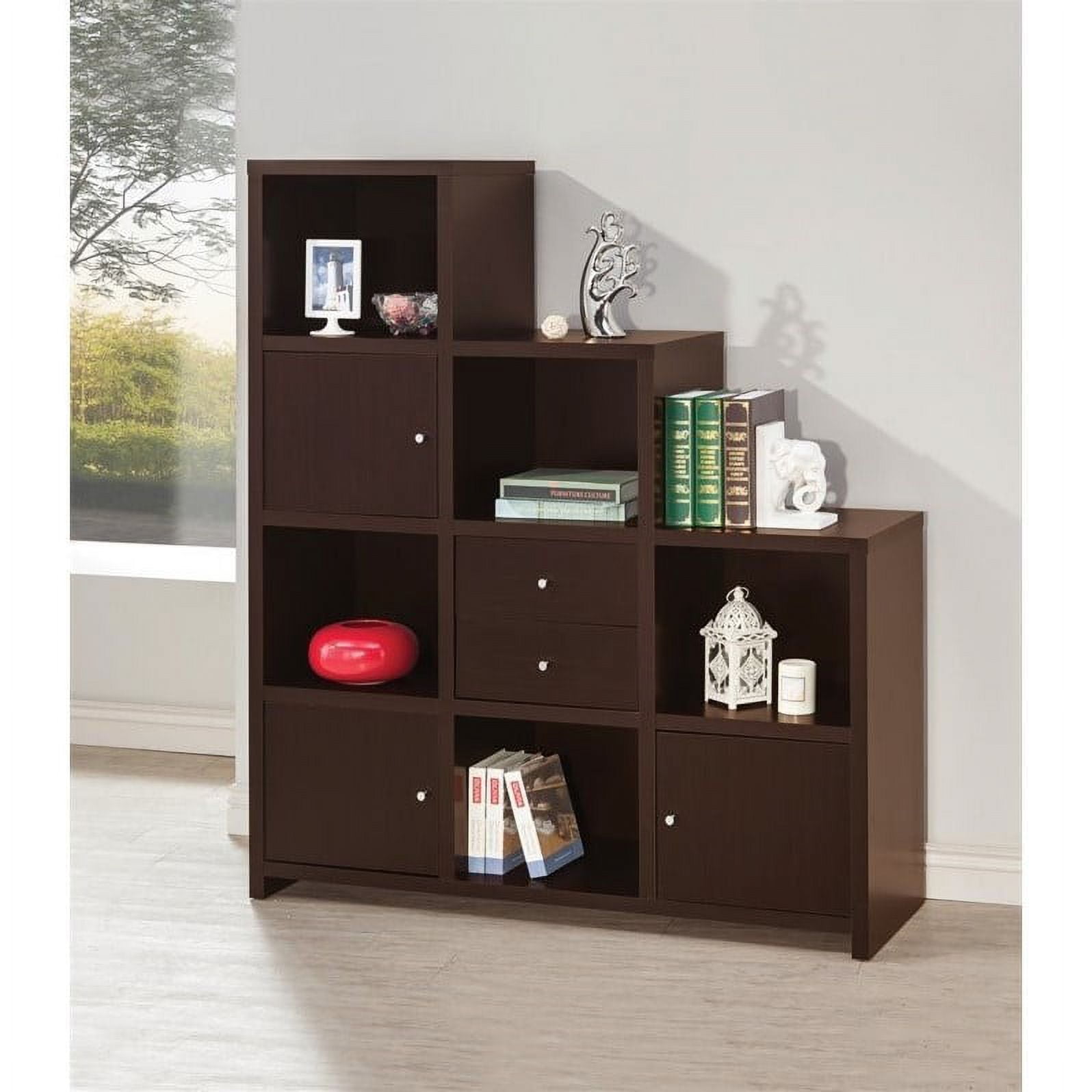Asymmetrical bookshelf online