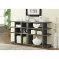 thumbnail image 1 of Stonecroft Linden Contemporary Weathered Bookcase in Dark Grey, 1 of 1