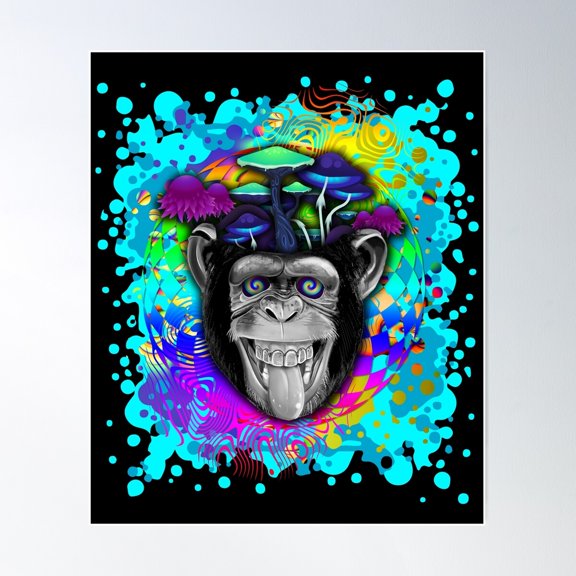 Stoned Ape Theory Poster Wall Art Modern Wall Decor For Living Room Bedroom Art