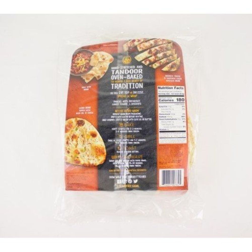 Stonefire Indian Flat Naan Bread -- 48 per case