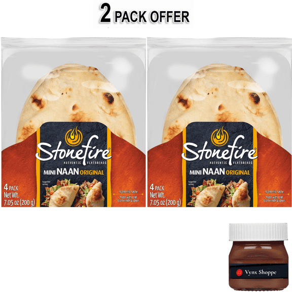 Stonefire Original Mini Naan, 7.05 oz, 4 Count