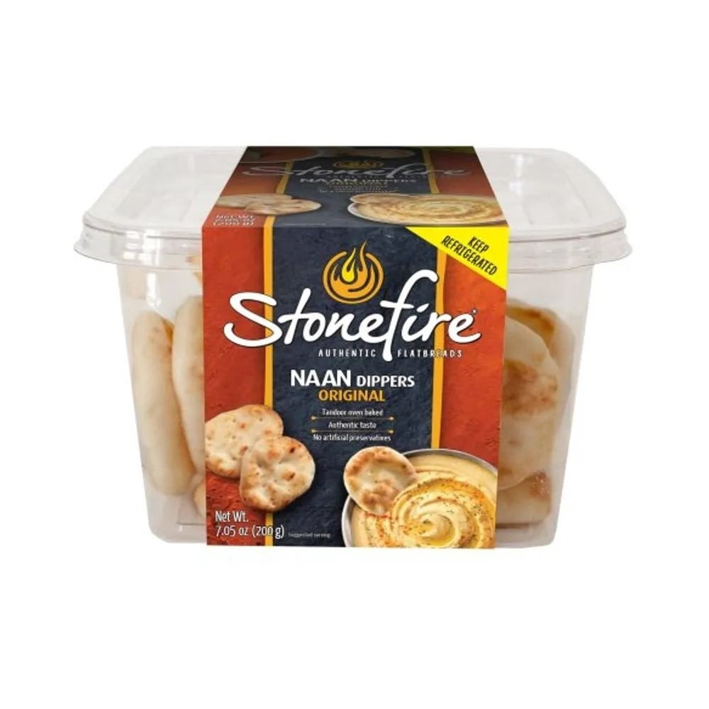 Stonefire Original Naan Dippers 20 Count, 7 oz, 12 Pack