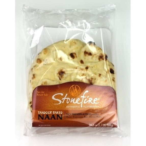 Stonefire Original Round Naan, 8 inch -- 48 per case