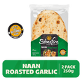 thumbnail image 1 of Stonefire® Roasted Garlic Naan Bread, Soft Authentic Flatbread for Dipping & Pizza, 8.8 oz, 2 Count, 1 of 10