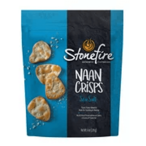 Stonefire Sea Salt Naan Crisps (Pack of 2)